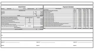 Prestige Battersea Complete Costing Details