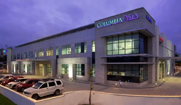 Columbia Asia Hospital Hebbal near Hennur Bangalore