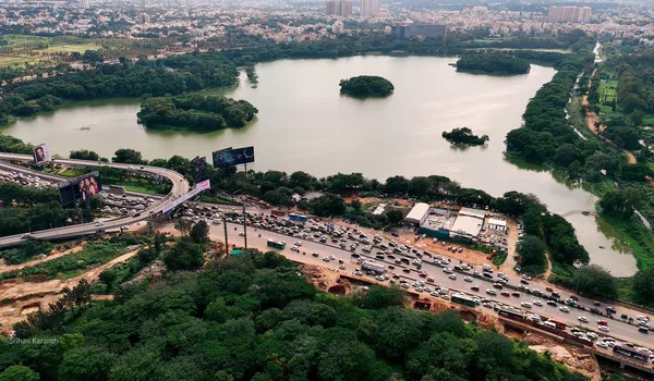 Hebbal Lake Park near Hennur Bangalore